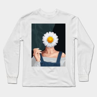 Faceless Girl Long Sleeve T-Shirt